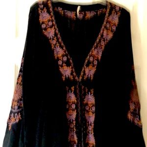Bohemian style free people dress